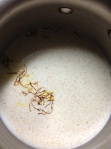 milk saffron