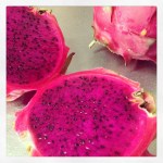dragonfruit cut